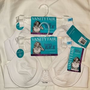Set of two Vanity Fair Bras